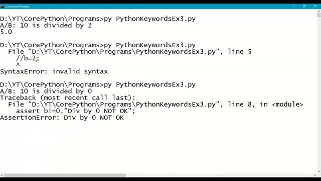 Python Keywords || Python assert keyword || Python def keyword || Python class keyword || #17 смотреть онлайн