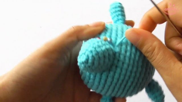 #156 | Amigurumi Totoro Free Pattern (3/3) | How To Crochet Amigurumi Characters | @AmivuiStudio