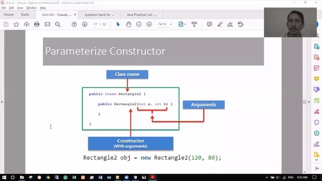Java Programming Unit 03 Class and Objects Lecture 1 смотреть онлайн