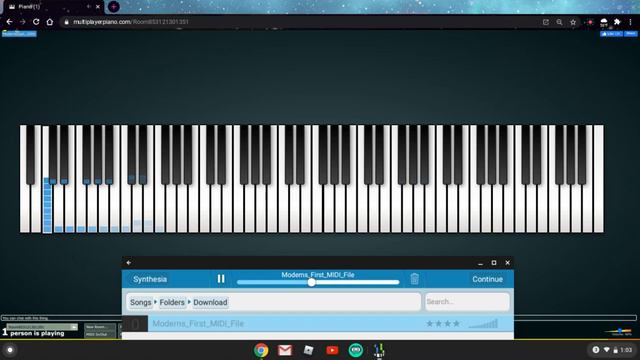My First MIDI File. (Multiplayer Piano) смотреть онлайн