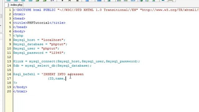 PHP Einstieg Teil 5 - MySQL Datenbanken - Re-Upp смотреть онлайн