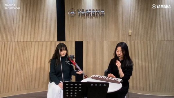 야마하 피아니카 P37E with 야마하 사일런트바이올린 YSV104 연주
