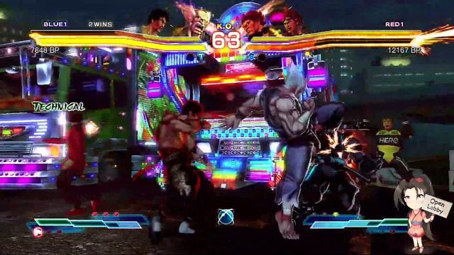 Street Fighter X Tekken Open Lobby смотреть онлайн