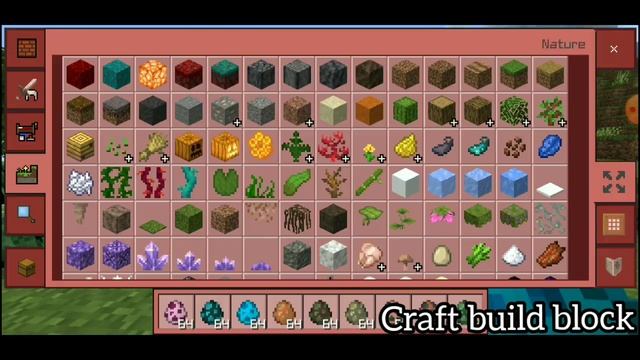 CRAFT BUILD BLOCK VS CRAFTING AND BUILDING | KING CRAFT