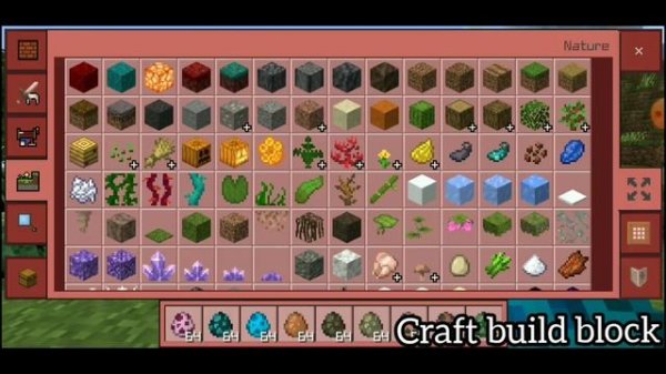 CRAFT BUILD BLOCK VS CRAFTING AND BUILDING | KING CRAFT