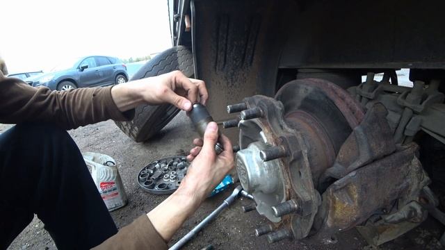 Клинит суппорт с родными втулками, переделываем направляющие. Оси БПВ Bpw, прицеп Когель Kogel