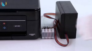 Удаление воздуха из шлейфа БСНПЧ на примере Epson XP-342