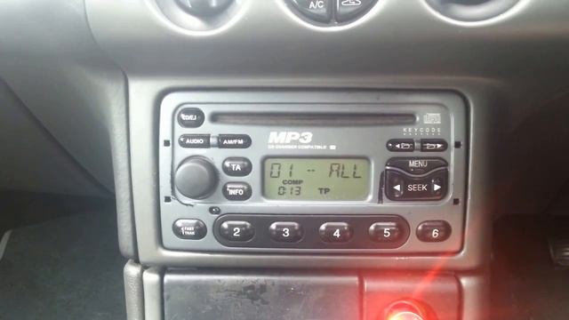 Ford 6000 CD MP3 Headunit info - a rare beast indeed! смотреть онлайн