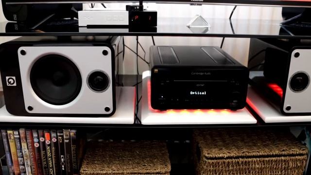 TEST AUDIO - CAMBRIDGE AUDIO ONE , Q ACOUSTICS SPEAKERS смотреть онлайн