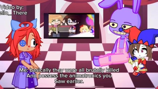 The Amazing Digital Circus Reacts to FNAF/AFTON FAMILY (reaction video) (ORIGINAL VIDEO)