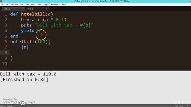 148 Learn python and ruby programming:- Blocks Example смотреть онлайн