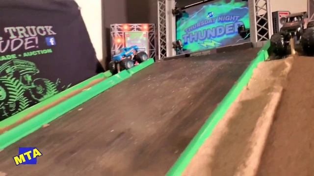 Diecast Monster Truck Racing! (Thunder Episode: 58)