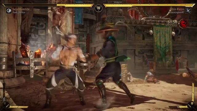 MORTAL KOMBAT 11 34º KL #74 LIU KANG VS RAIDEN смотреть онлайн