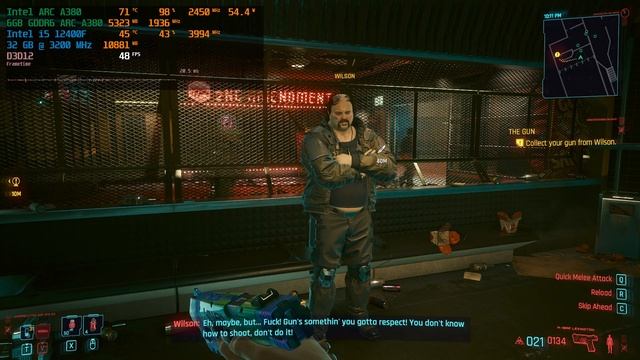 Cyberpunk 2077 - ARC A380 + i5 12400F | Intel XeSS смотреть онлайн