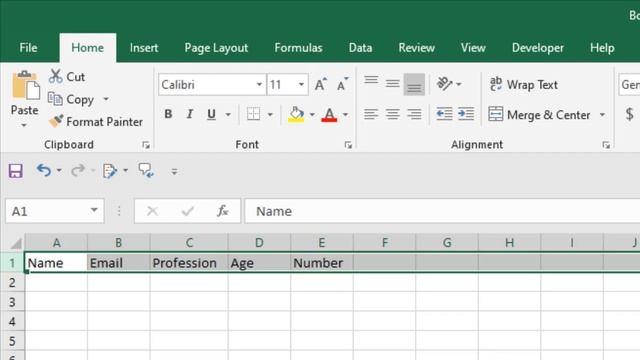 How to Always Enter Data at The Top Row in Excel смотреть онлайн