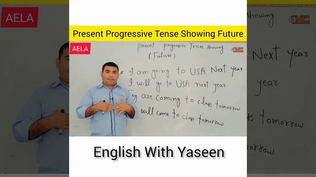Future Progressive(Continuous) Tense Showing Future. смотреть онлайн