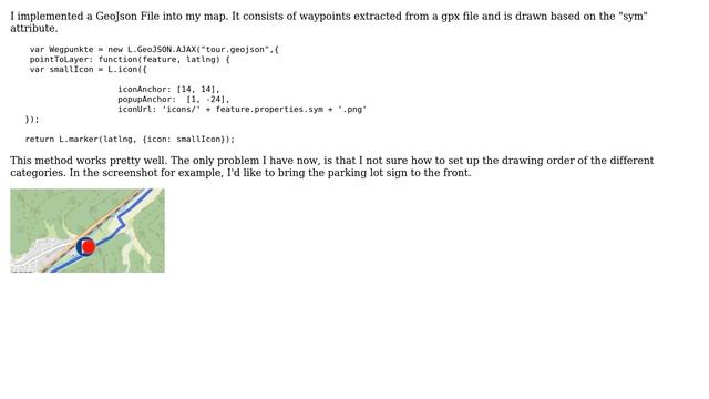 GIS: Marker drawing order from pointToLayer Function in Leaflet смотреть онлайн