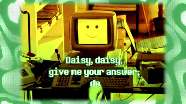 Edgar (Electric Dreams 1984) Sings Daisy Bell смотреть онлайн
