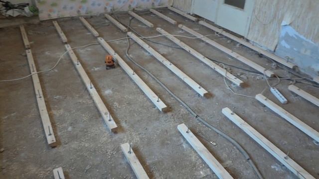 Деревянные регулируемые полы Без Скрипа на анкерах своими руками смотреть онлайн