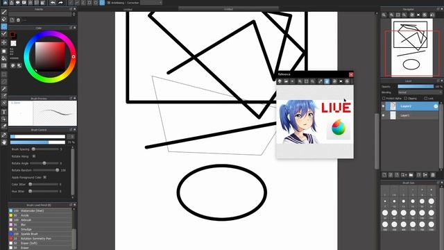 Medibang paint proคอม รววอยางละเอยดมง ลองใชครงแรก