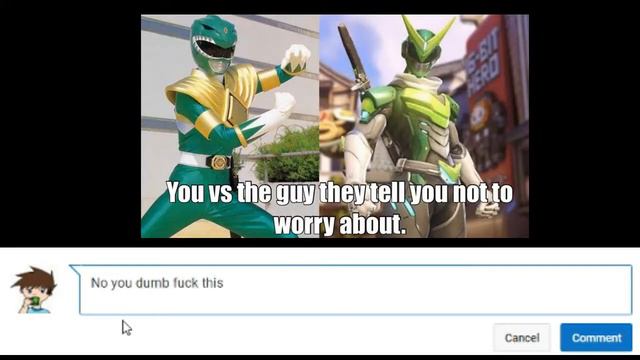 Genji's skin in Overwatch ISN'T based on a Power Ranger смотреть онлайн