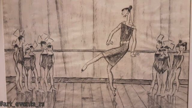 "ПЕРВАЯ ПОЗИЦИЯ. РУССКИЙ БАЛЕТ " выставка в Манеже Петербурга #romanova_art_lessons смотреть онлайн