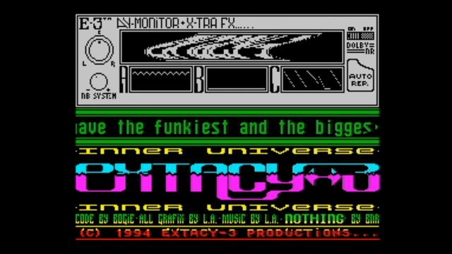 ZX Spectrum 48/128k: "Inner Universe" Megademo (1994) смотреть онлайн