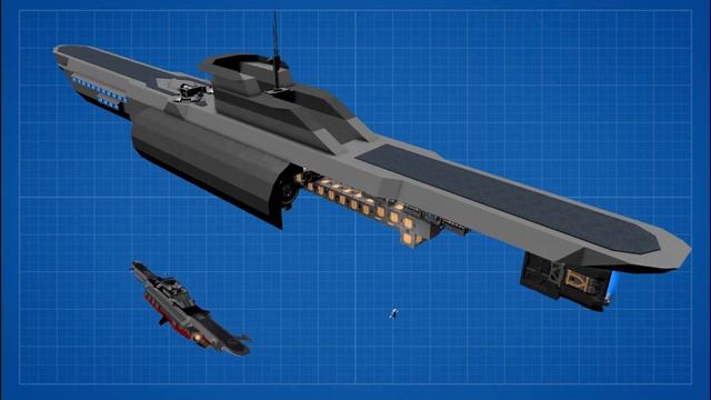 [SPACE ENGINEERS] Das Boot - Space Submarine | Build Time Lapse Satisfaction! смотреть онлайн