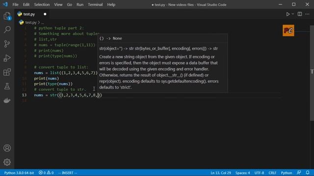 Python tuple some more Part 2 | Python for Beginners смотреть онлайн