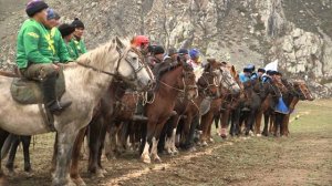 Конные забавы. Конная игра алтайцев кок-бору
