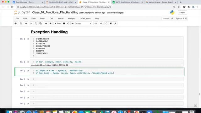 Exception Handling In Python | Python Tutorial | Skillslash смотреть онлайн