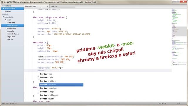 Robíme WordPress #5.5 - Bonusová CSS epizóda смотреть онлайн