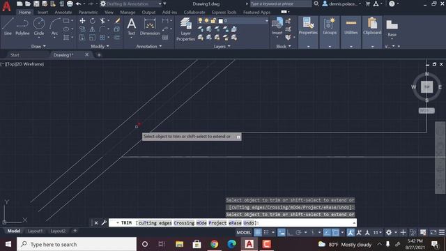 How to make A King Post Truss in AutoCAD 2021! смотреть онлайн
