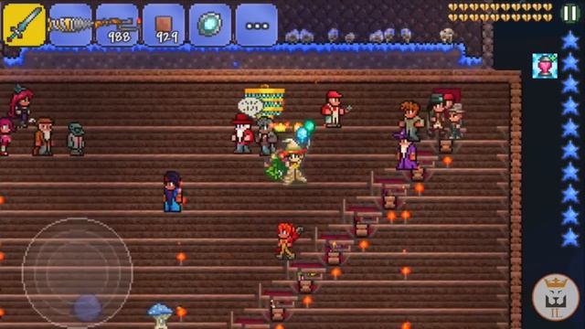 Let's Play Terraria (1.2.715) iOS- Ichor Bullets & Flamethrower! Episode 45 смотреть онлайн