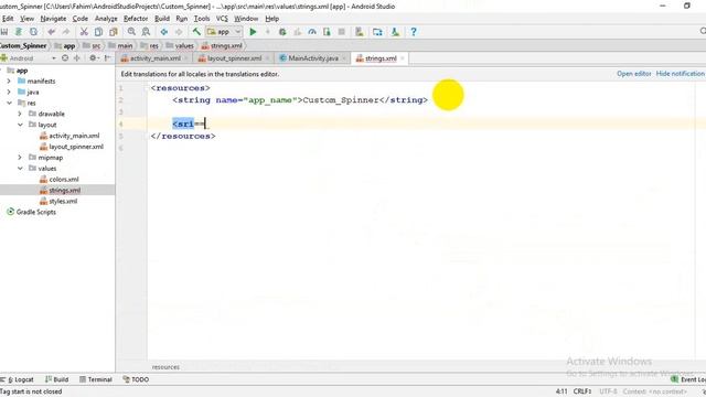 Custom Spinner in Android- (Bangla tutorials) смотреть онлайн