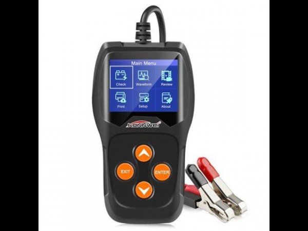 Как работает АКБ ТЕСТЕР (Car Battery Tester subtitles)