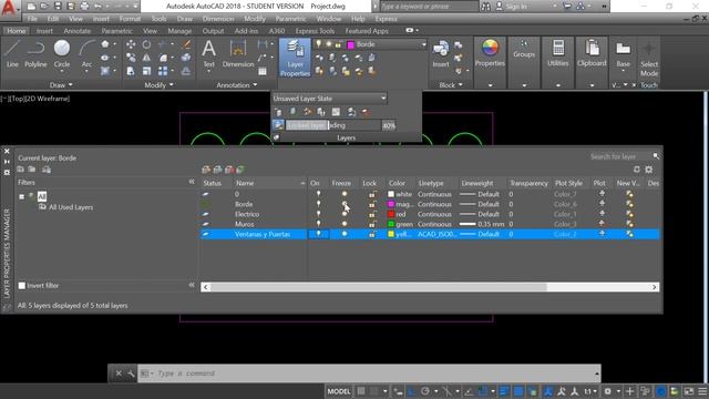 58: Curso de AutoCAD en Espanol: Working with Layer States and Layer Walk смотреть онлайн