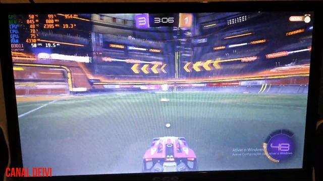 Rocket League GT 710 + Celeron G530 Dual Core PC Baratinho 2021 Teste/Gameplay 768p HD смотреть онлайн