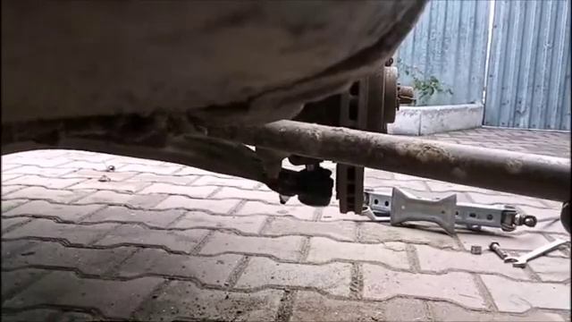 Замена шаровой авто Опель Зафира replacement ball Opel Zafira. Опора шаровой, подвеска. смотреть онлайн