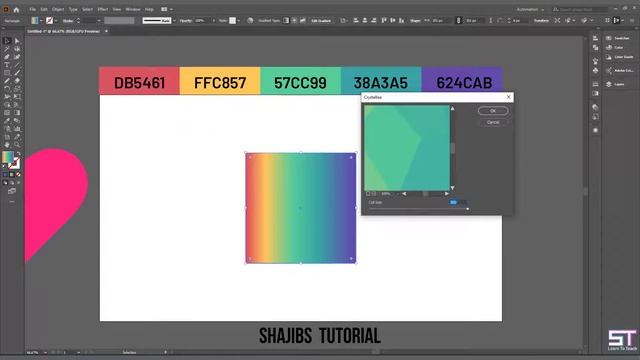 How To Apply Crystal Effect In Illustrator 2020 | Adobe  Illustrator Tutorial