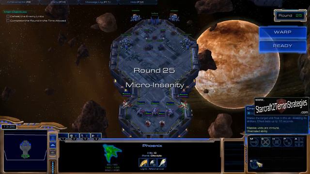 Micro-Insanity: Round 25 - Starcraft Master Achievement Guide смотреть онлайн