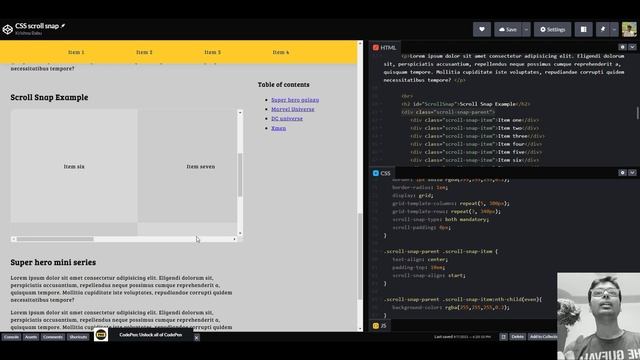 Pure CSS Snap Scrolling with these New CSS Properties! | Scroll Snap CSS with demo on Codepen смотреть онлайн