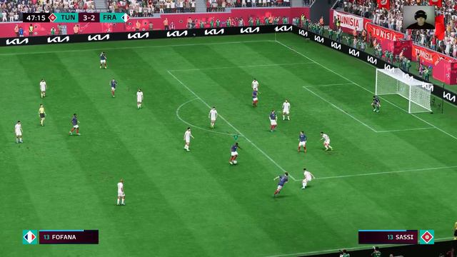 FIFA 23 - Tunisia Vs France - FIFA World Cup Qatar 2022 - Group Stage - PC Gameplay