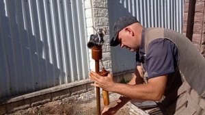 Упал напор воды - Чистка аэрационной колонны RunXin