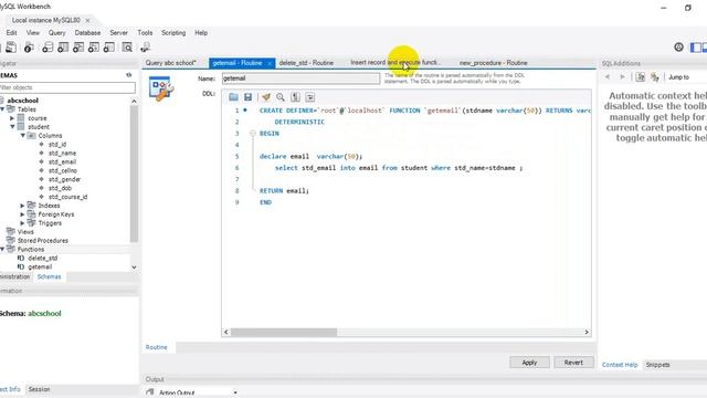 MYSQL Procedure смотреть онлайн