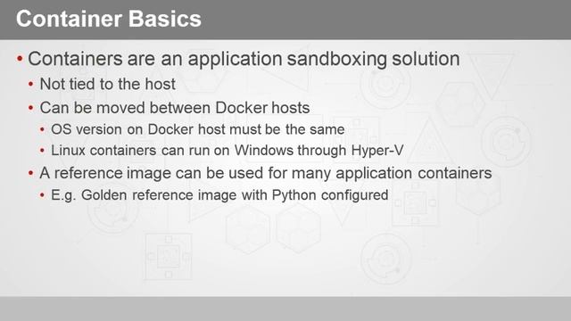 Docker for Windows Server: Container Basics смотреть онлайн