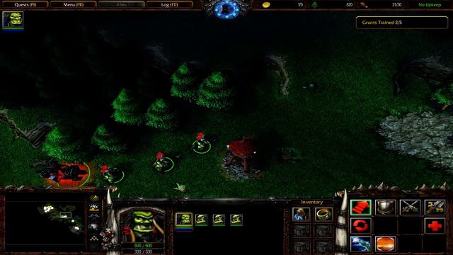 Warcraft 3 Reign of Chaos - Exodus of The Horde - Chapter 2 Depatures смотреть онлайн