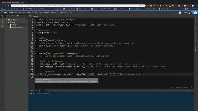 [Eris] Discord Bot Tutorial - Ep. 1 - Setting Up The Bot смотреть онлайн