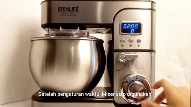 IDEALIFE Professional Mixer (IL-221s) Timer Function смотреть онлайн