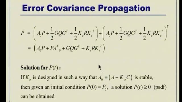 Mod-12 Lec-28 Kalman Filter Design -- I смотреть онлайн